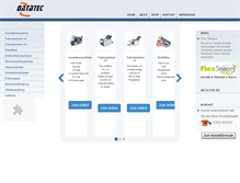 Tablet Screenshot of datatec.info